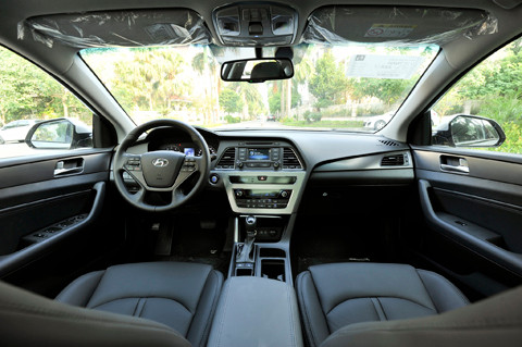 Nội thất Sonata 2015 Ảnh minh họa