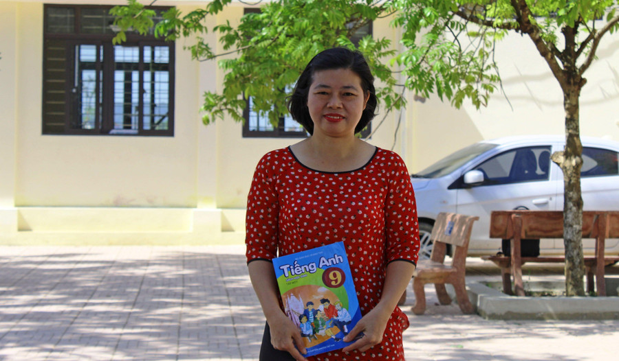 Cô giáo Nguyễn Thị Dung - Trường THCS Yên Dương (Hà Trung, Thanh Hóa).