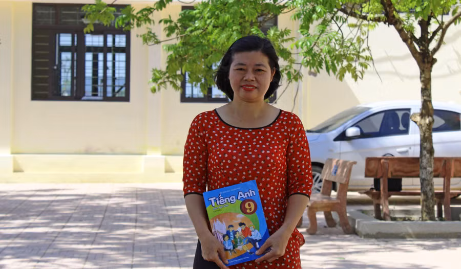 Cô giáo Nguyễn Thị Dung - Trường THCS Yên Dương (Hà Trung, Thanh Hóa).