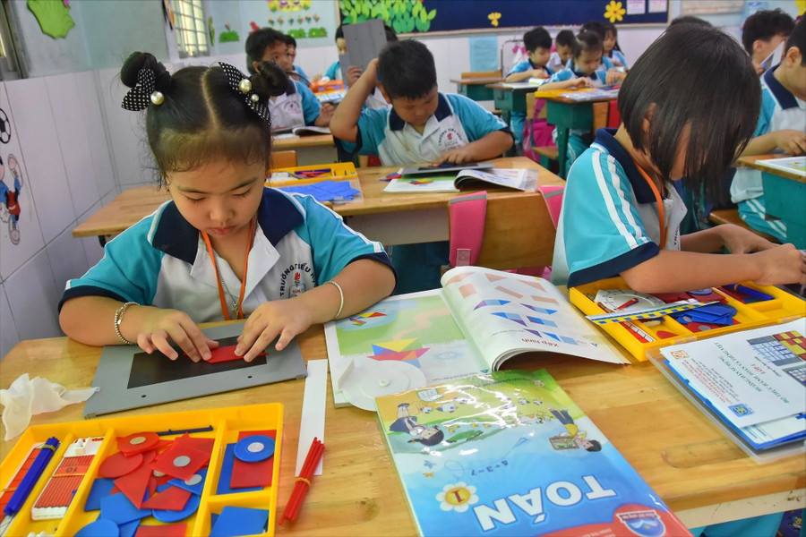 Học sinh TPHCM học theo Chương trình GDPT 2018. Ảnh minh họa: INT