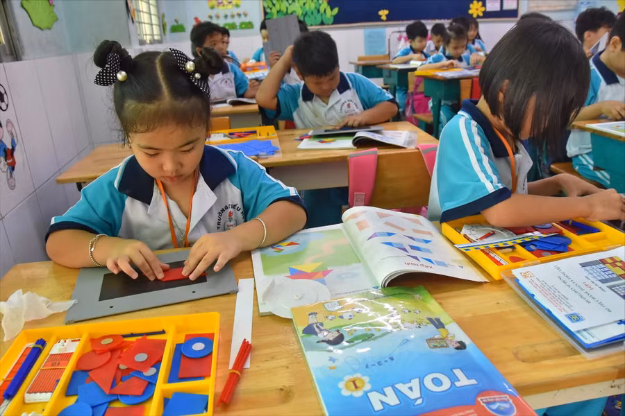 Học sinh TPHCM học theo Chương trình GDPT 2018. Ảnh minh họa: INT