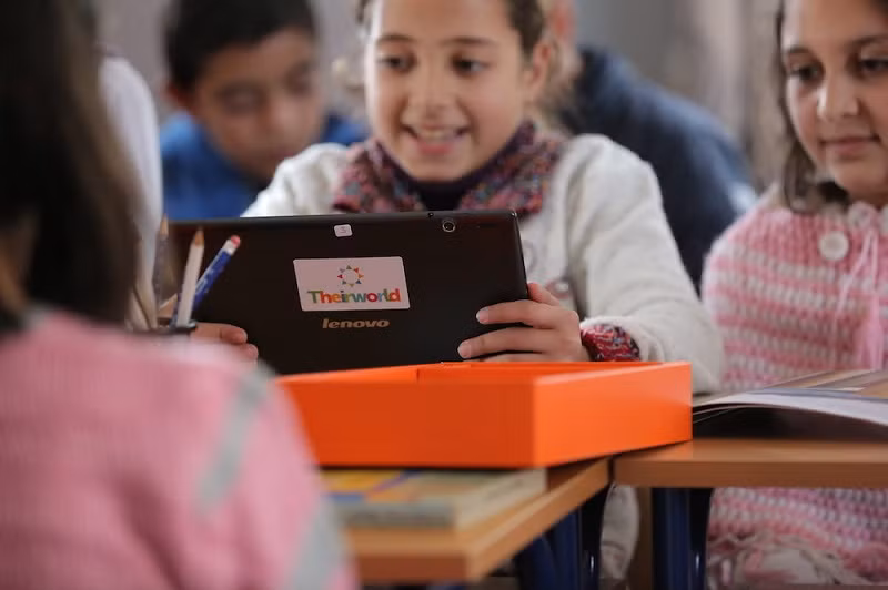 Công nghệ giáo dục giúp trẻ mở rộng kỹ năng và sự tự tin. Ảnh minh họa