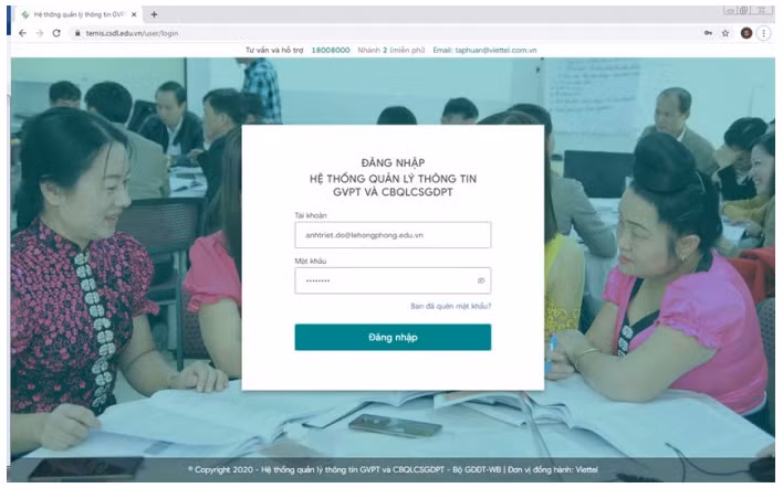 27 sở Giáo dục và Đào tạo công bố báo cáo TEMIS