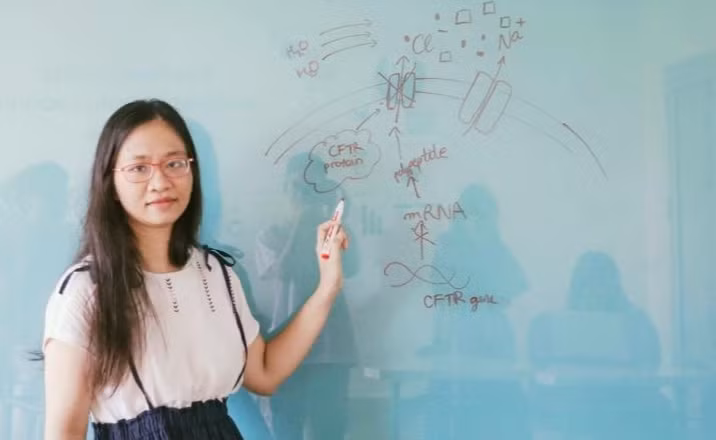 Sinh viên Phạm Hà Bích Trâm.