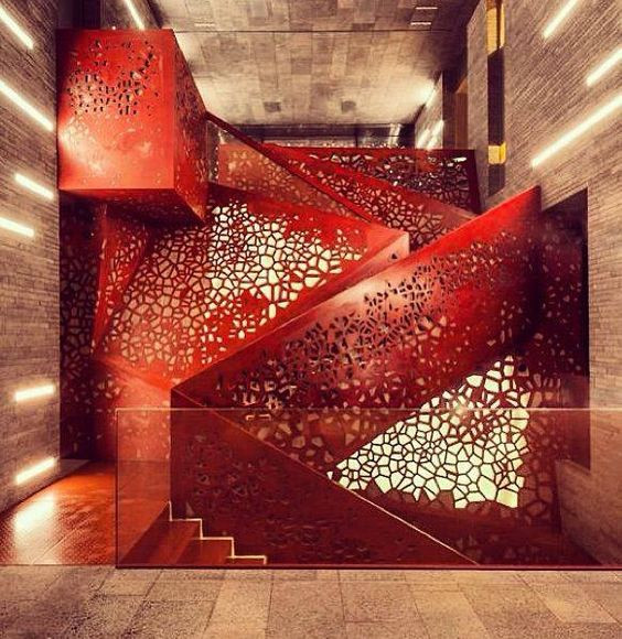 Bạn sẽ vẫn tưởng cầu thang chỉ dùng để đi lên đi xuống cho đến khi xem những mẫu cầu thang hoàn hảo này! ảnh 14 Bạn sẽ vẫn tưởng cầu thang chỉ dùng để đi lên đi xuống cho đến khi xem những mẫu cầu thang hoàn hảo này! ảnh 14