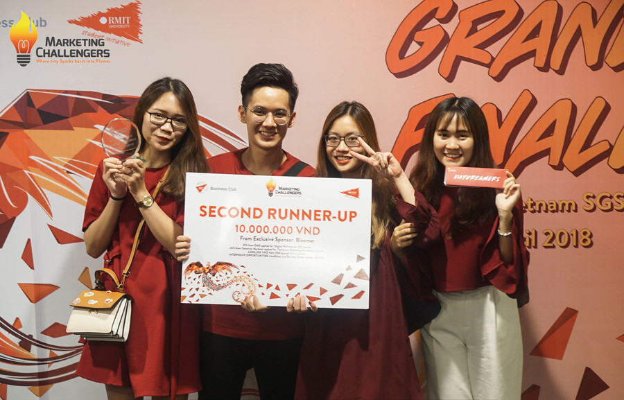Đội DAYDREAMERS từ Trường Đại học FTU HN chạm đích thứ 3 sau chặng đua Marketing Challengers mùa 9 Đội DAYDREAMERS từ Trường Đại học FTU HN chạm đích thứ 3 sau chặng đua Marketing Challengers mùa 9