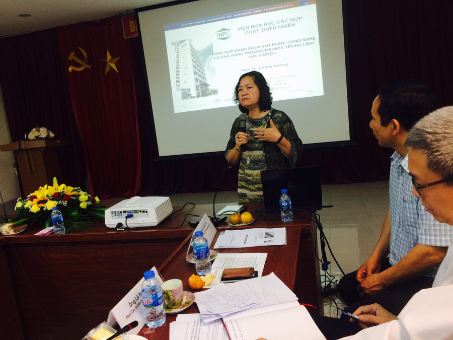 PGS.TS Lê Mai Hương - Viện các hợp chất thiên nhiên - chia sẻ kinh nghiệm thực tế trong việc đăng ký bảo hộ quyền SHTT PGS.TS Lê Mai Hương - Viện các hợp chất thiên nhiên - chia sẻ kinh nghiệm thực tế trong việc đăng ký bảo hộ quyền SHTT