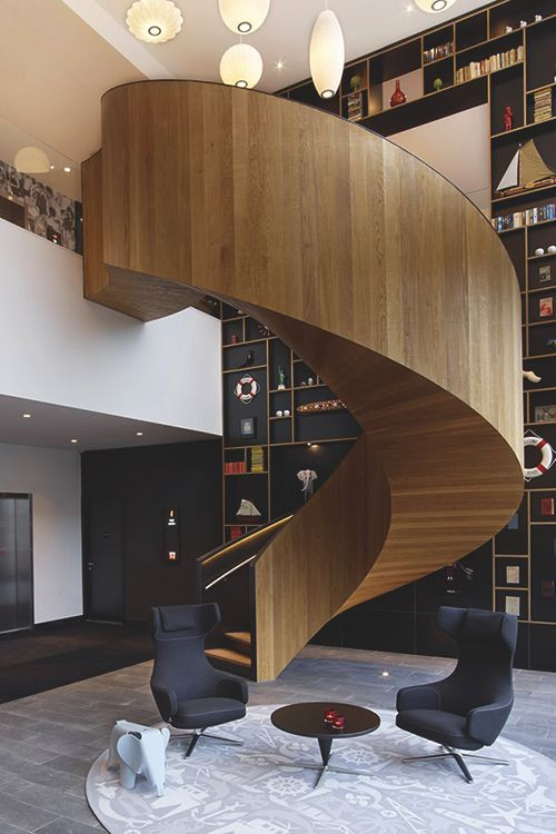 Bạn sẽ vẫn tưởng cầu thang chỉ dùng để đi lên đi xuống cho đến khi xem những mẫu cầu thang hoàn hảo này! ảnh 11 Bạn sẽ vẫn tưởng cầu thang chỉ dùng để đi lên đi xuống cho đến khi xem những mẫu cầu thang hoàn hảo này! ảnh 11