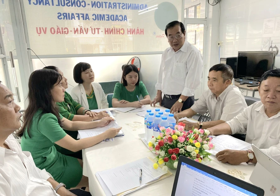 Sở GD&ĐT An Giang kiểm tra hoạt động các Trung tâm Ngoại Ngữ, Tin học.