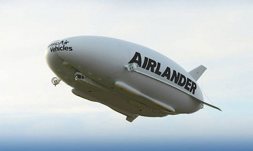 Airlander là máy bay lai khinh khí cầu dài hơn 91 m. Ảnh: Hybrid Air Vehicles. may-bay-lai-khinh-khi-cau-khong-lo-sap-cat-canh