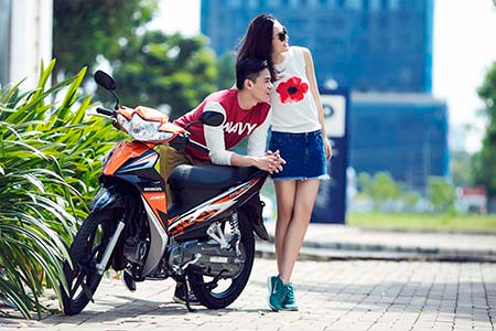 Honda xây dựng hình ảnh mới với mẫu xe số Blade