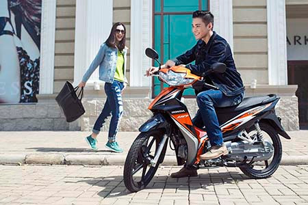 Honda xây dựng hình ảnh mới với mẫu xe số Blade