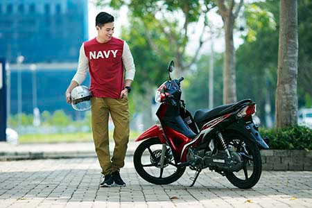 Honda xây dựng hình ảnh mới với mẫu xe số Blade