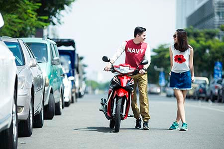 Honda xây dựng hình ảnh mới với mẫu xe số Blade