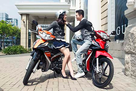Honda xây dựng hình ảnh mới với mẫu xe số Blade