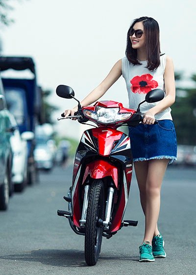 Honda xây dựng hình ảnh mới với mẫu xe số Blade