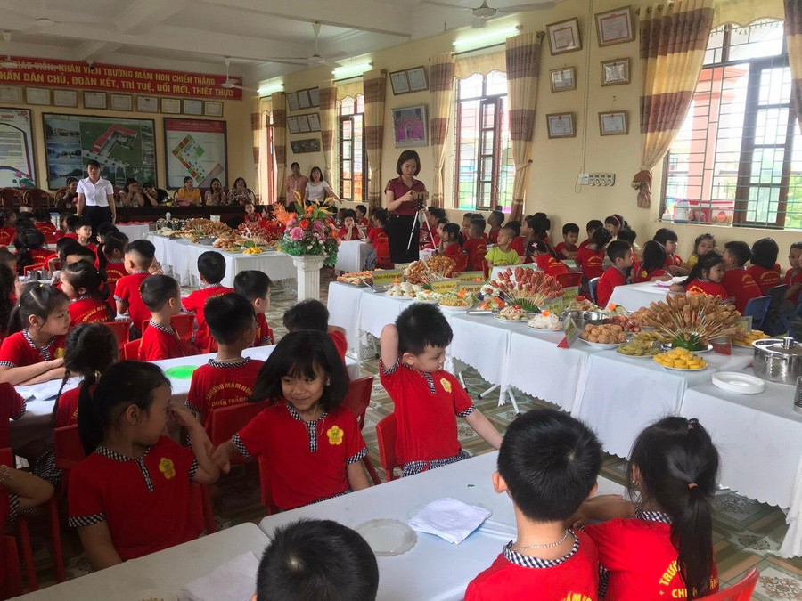 Trường Mầm non Chiến Thắng, huyện An Lão thường tổ chức các hoạt động vui chơi, trải nghiệm cho trẻ có sự phối hợp tích cực của Ban đại diện CMHS. Trường Mầm non Chiến Thắng, huyện An Lão thường tổ chức các hoạt động vui chơi, trải nghiệm cho trẻ có sự phối hợp tích cực của Ban đại diện CMHS.