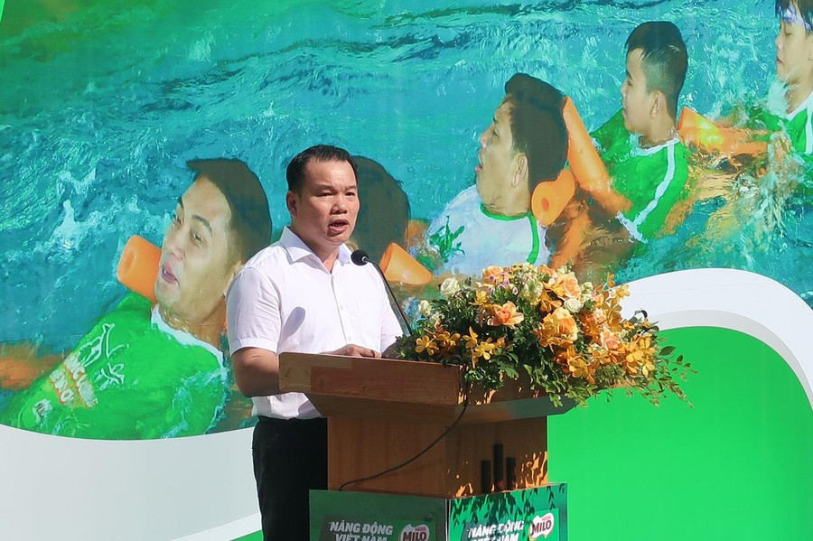 Ông Nguyễn Ngọc Anh, Vụ trưởng Vụ thể dục thể thao quần chúng, Tổng cục Thể dục thể thao. Ông Nguyễn Ngọc Anh, Vụ trưởng Vụ thể dục thể thao quần chúng, Tổng cục Thể dục thể thao.