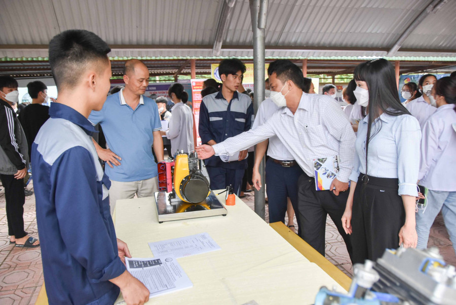 Quảng Ninh chú trọng hướng nghiệp phân luồng học sinh phổ thông ảnh 2 Quảng Ninh chú trọng hướng nghiệp phân luồng học sinh phổ thông ảnh 2