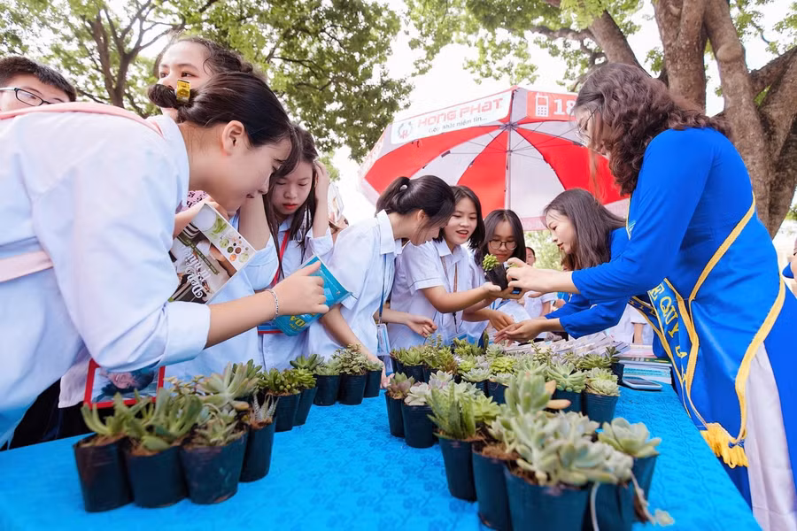 Học sinh Trường THPT Lê Quý Đôn với những trải nghiệm thú vị