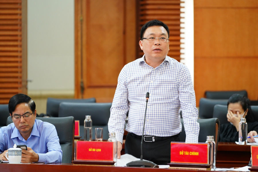 Ông Vũ Huy Thưởng- Phó Giám đốc Sở Du lịch Hải Phòng phát biểu tại hội nghị. Ông Vũ Huy Thưởng- Phó Giám đốc Sở Du lịch Hải Phòng phát biểu tại hội nghị.