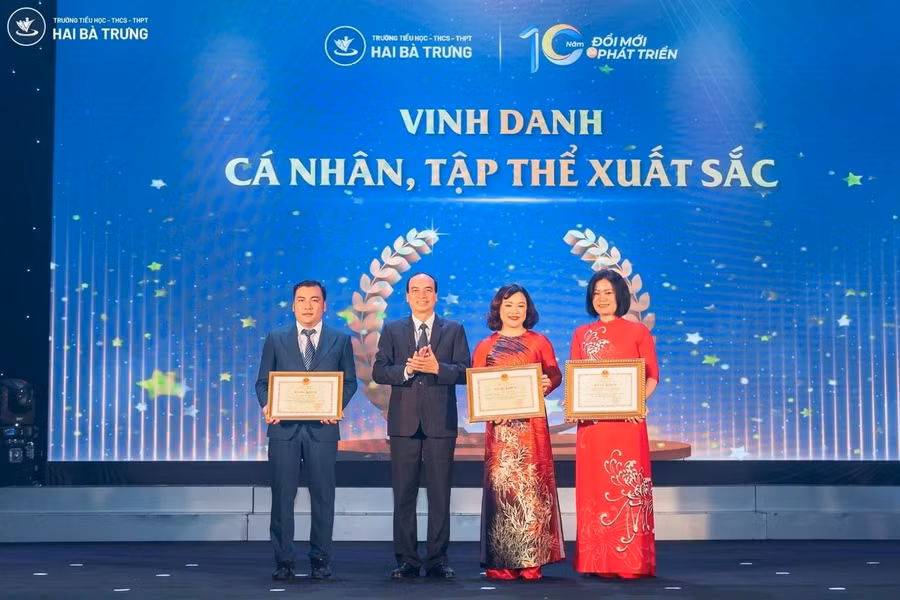 Các tập thể, cá nhân nhận bằng khen của Bộ trưởng Bộ GD&amp;ĐT