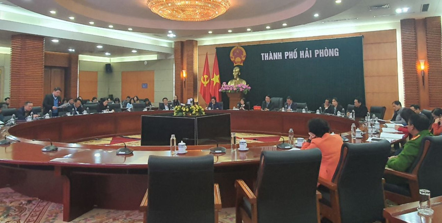 Hội nghị về phòng, chống BLHD tại TP Hải Phòng.