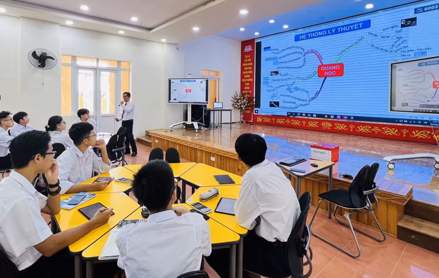 Tiết dạy minh họa của thầy Cường