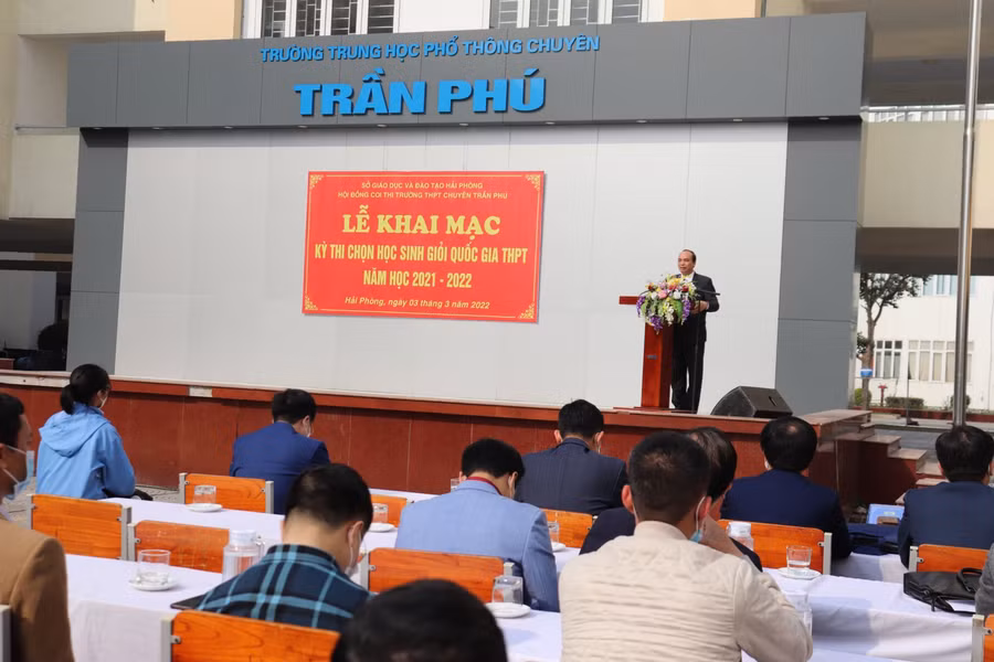 Kì thi Học sinh giỏi Quốc gia được khai mạc ngày 3/3