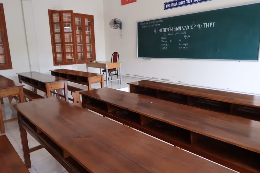 Phòng thi tại Trường THPT Hải An.