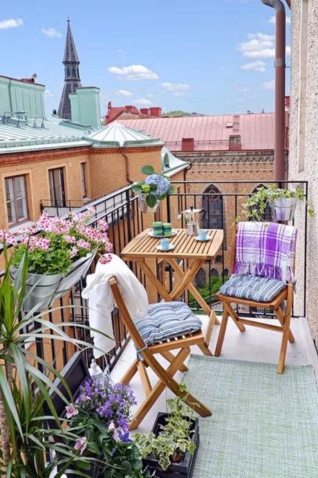 Ban cong nho dep lang man trong nhung ngay dau nam - Anh 2