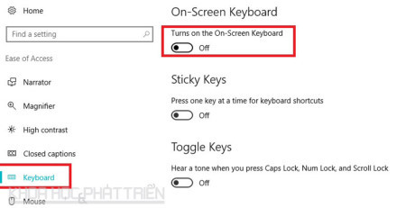 Hướng dẫn kích hoạt bàn phím ảo trên Windows 10 - Ảnh 5 Huong dan kich hoat ban phim ao tren Windows 10 - Anh 5