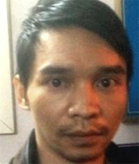 Lê Quý Hiển tại cơ quan công an.