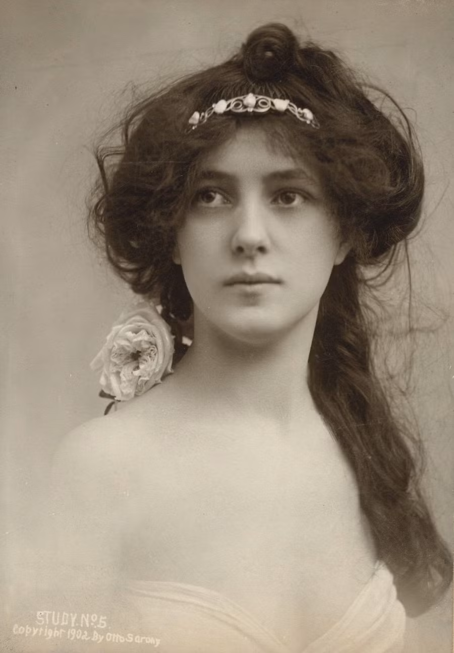 Bức “Chân dung nàng Evelyn Nesbit” của James Carroll Beckwith.