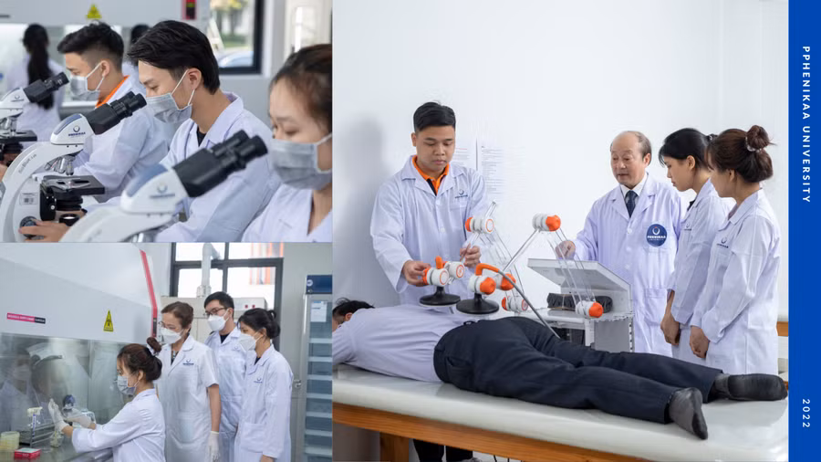 Sinh viên được dẫn dắt bởi các chuyên gia hàng đầu về lĩnh vực, được học tập, trải nghiệm thông qua các tình huống sát thực tế.