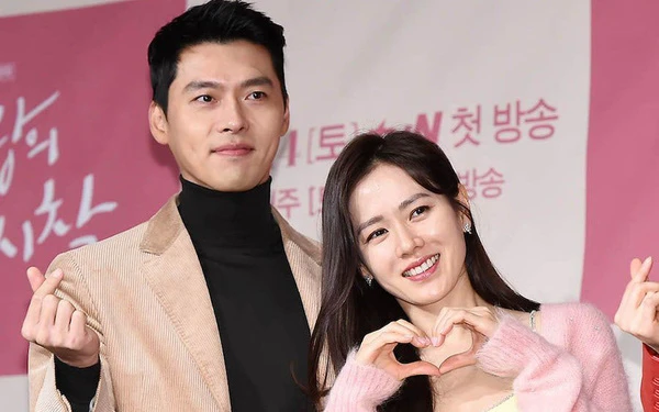 Cặp đôi đình đám Hyun Bin - Son Ye Jin. 