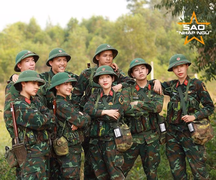 Dàn khách mời tham gia chương trình Sao Nhập Ngũ 2022.