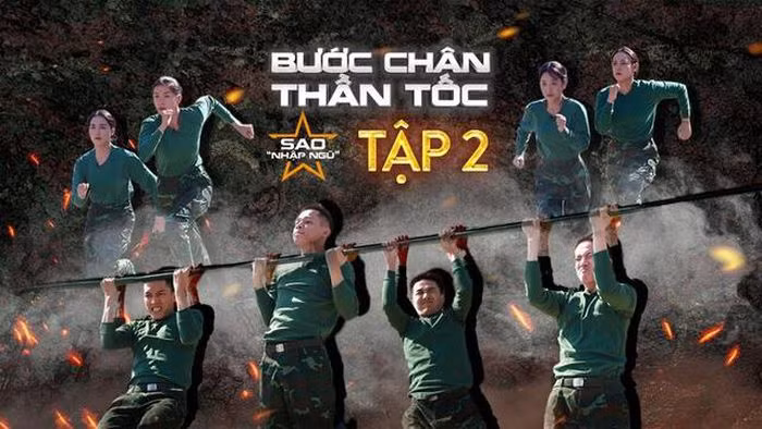 Tập 2 của chương trình Sao nhập ngũ 2022.