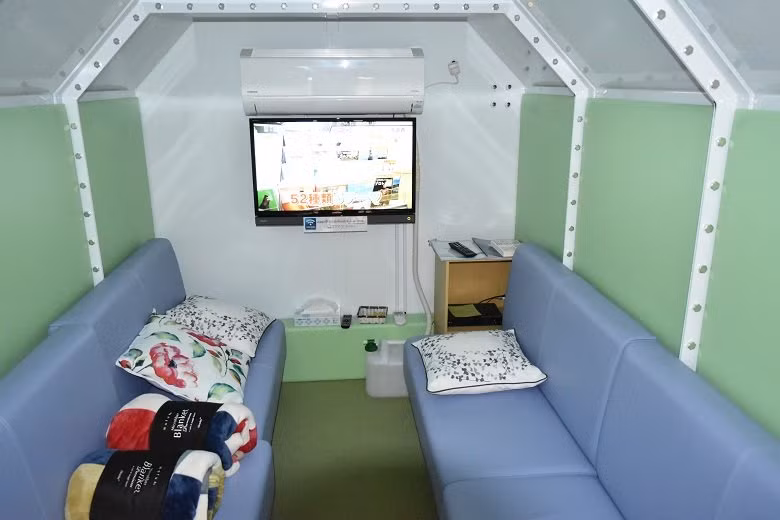 Hầm trú ẩn hạt nhân được thiết kế ngay trong nhà tại Nhật Bản.