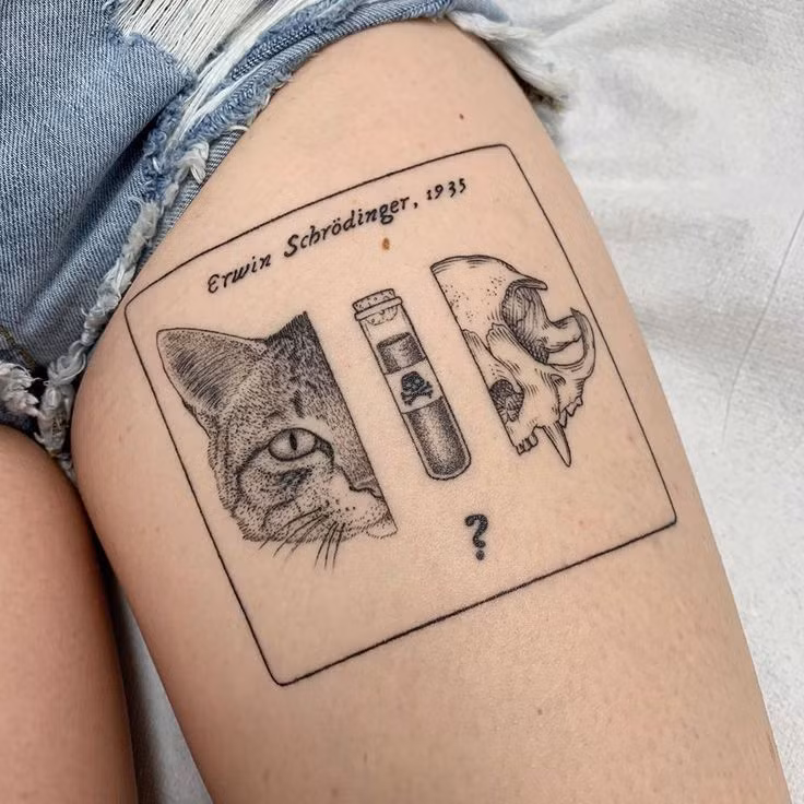 Những hình xăm độc lan lấy cảm hứng từ "khoa học" ảnh 3