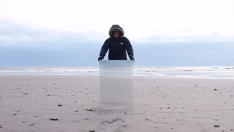 Độc lạ tấm chắn tàng hình có thể che giấu mọi vật ảnh 1