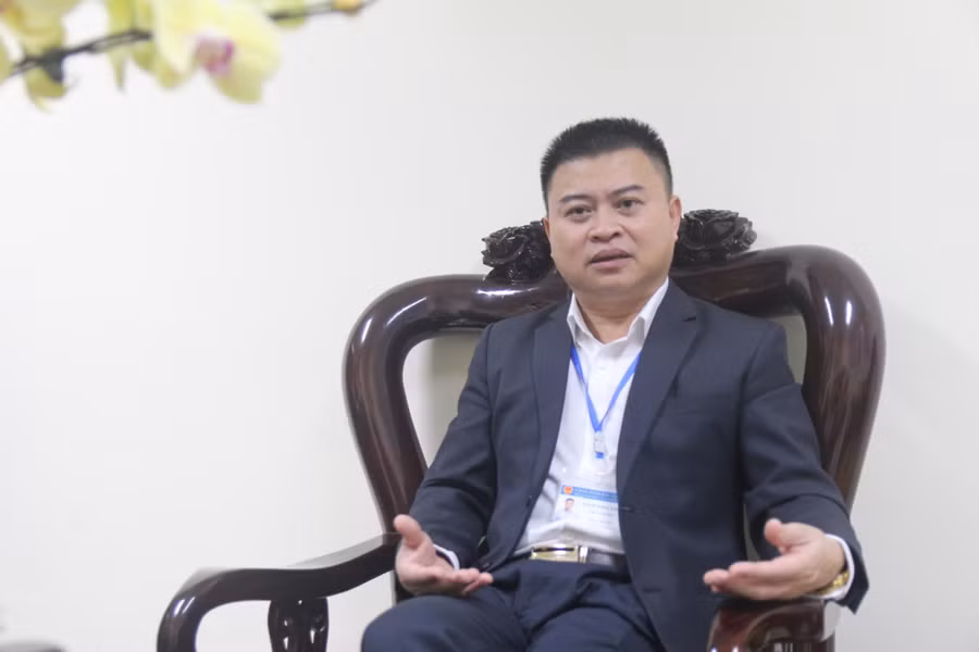 Ông Bạch Đăng Khoa - Phó Giám đốc Sở GD&amp;ĐT Bắc Giang thông tin về lựa chọn SGK mới.