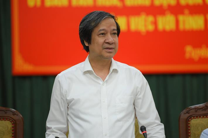 Bộ trưởng Nguyễn Kim Sơn phát biểu trong cuộc làm việc với lãnh đạo tỉnh Tuyên Quang. Bộ trưởng Nguyễn Kim Sơn phát biểu trong cuộc làm việc với lãnh đạo tỉnh Tuyên Quang.