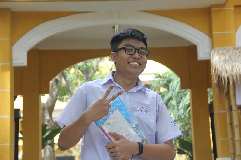 Niềm vui sau khi kết thúc kỳ thi