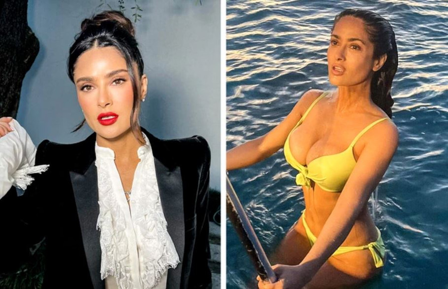 Nữ diễn viên, nhà sản xuất phim Salma Hayek - 57 tuổi. Nữ diễn viên, nhà sản xuất phim Salma Hayek - 57 tuổi.