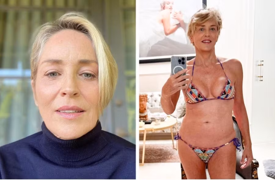 Nữ diễn viên, nhà sản xuất phim Sharon Stone - 65 tuổi. Nữ diễn viên, nhà sản xuất phim Sharon Stone - 65 tuổi.