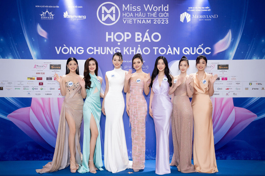Nhan sắc các người đẹp tham gia Miss World Vietnam 2023 - Hoa hậu Thế giới Việt Nam 2023.