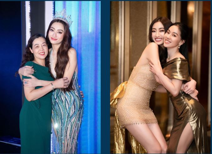 Hoa hậu Lương Thùy Linh chia sẻ: “Cảm ơn Mẹ Hương, mẹ Phạm Kim Dung vì đã luôn ở bên, luôn ấm áp và mang đến cho con những điều kỳ diệu để con vững vàng bước trên hành trình cuộc đời! Nhân Ngày của mẹ, Linh cũng xin dành tặng những lời chúc và lời biết ơn chân thành nhất tới những người Mẹ luôn mạnh khỏe, vui vẻ và hạnh phúc mỗi ngày!”. Hoa hậu Lương Thùy Linh chia sẻ: “Cảm ơn Mẹ Hương, mẹ Phạm Kim Dung vì đã luôn ở bên, luôn ấm áp và mang đến cho con những điều kỳ diệu để con vững vàng bước trên hành trình cuộc đời! Nhân Ngày của mẹ, Linh cũng xin dành tặng những lời chúc và lời biết ơn chân thành nhất tới những người Mẹ luôn mạnh khỏe, vui vẻ và hạnh phúc mỗi ngày!”.