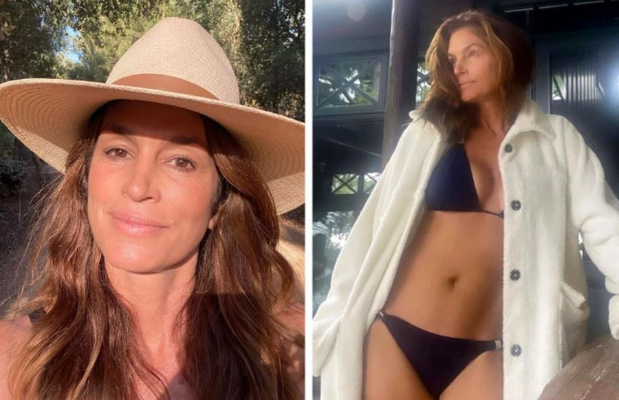 Người mẫu Cindy Crawford - 57 tuổi. Người mẫu Cindy Crawford - 57 tuổi.