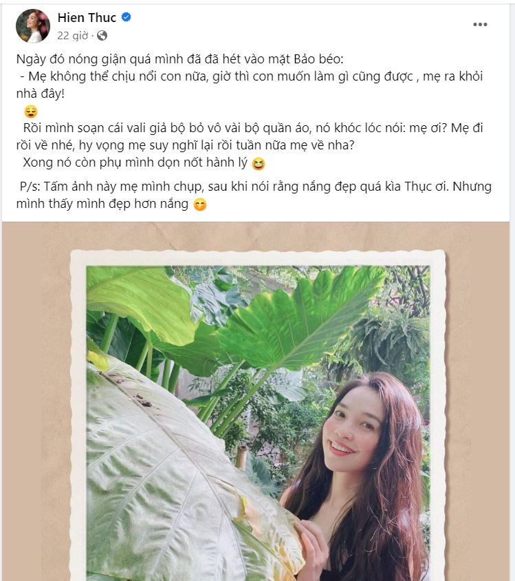 Hiền Thục đã có một phen khó thốt nên lời trước phản ứng "lầy lội" của cô con gái cưng. Hiền Thục đã có một phen khó thốt nên lời trước phản ứng "lầy lội" của cô con gái cưng.